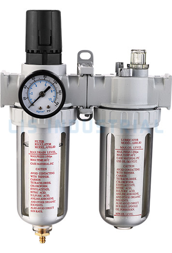 AFRL80 filter s manometrom i regulatorom tlaka  podmazivač 1/4